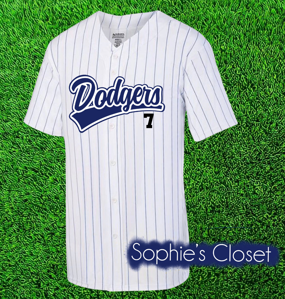 Custom Baseball Jersey – Sophie's Closett