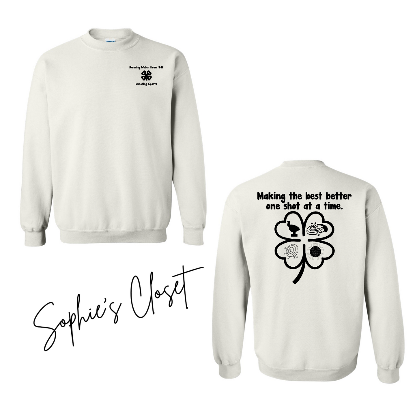 4-H Crewneck Sweater Gildan