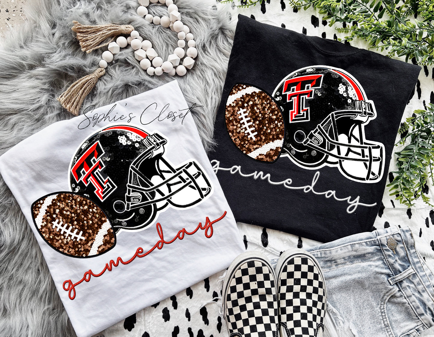 Texas Tech Sequin