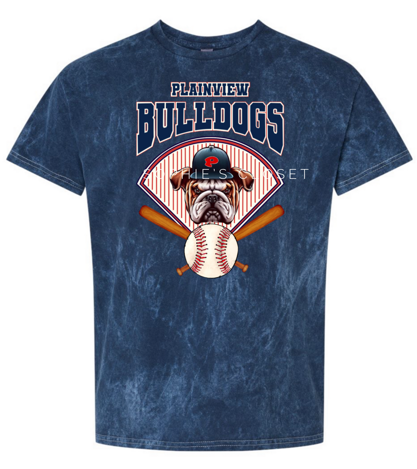 Tie Dye Vintage Baseball & Softball