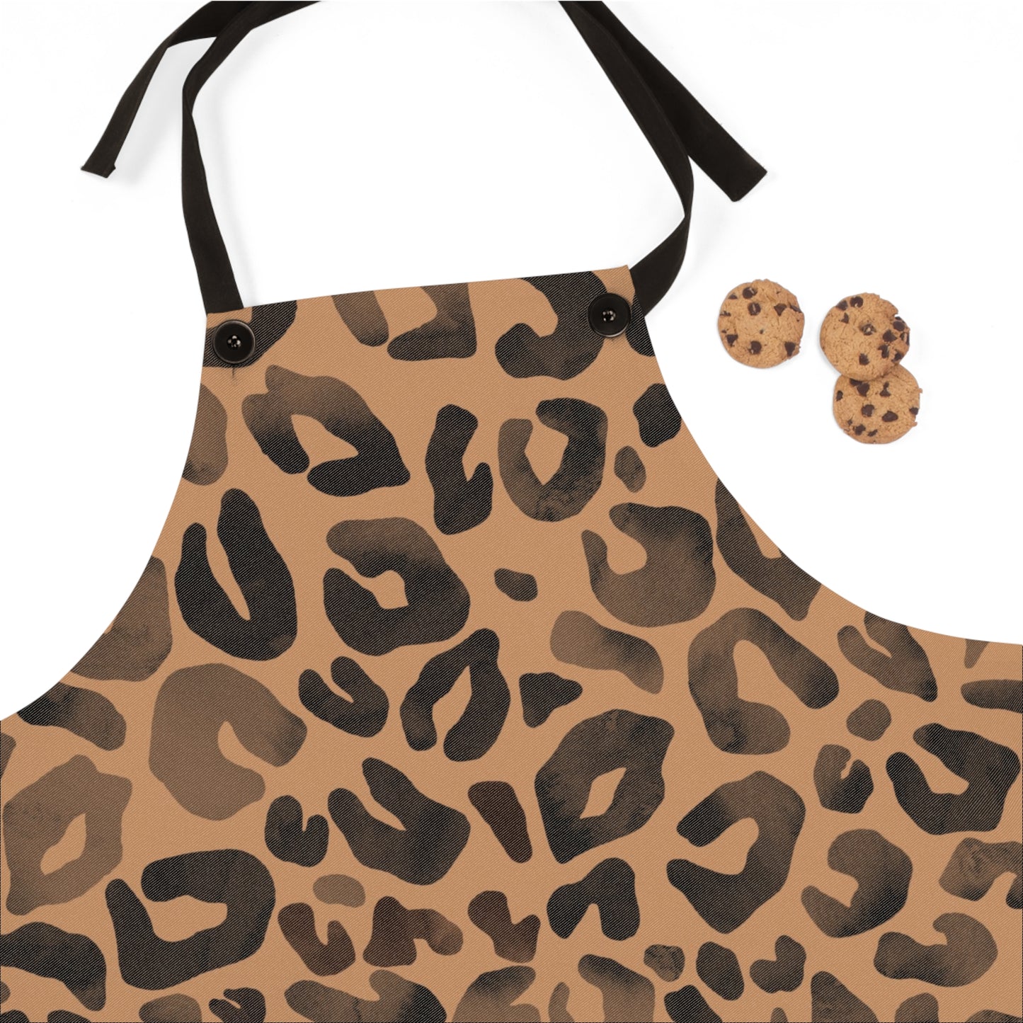 Stylish Leopard Print Apron | Perfect for Cooking, Baking, Gifts, Kitchen Decor, BBQs, and Animal Lovers