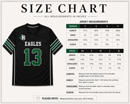 Ropesville Eagles Football Jersey