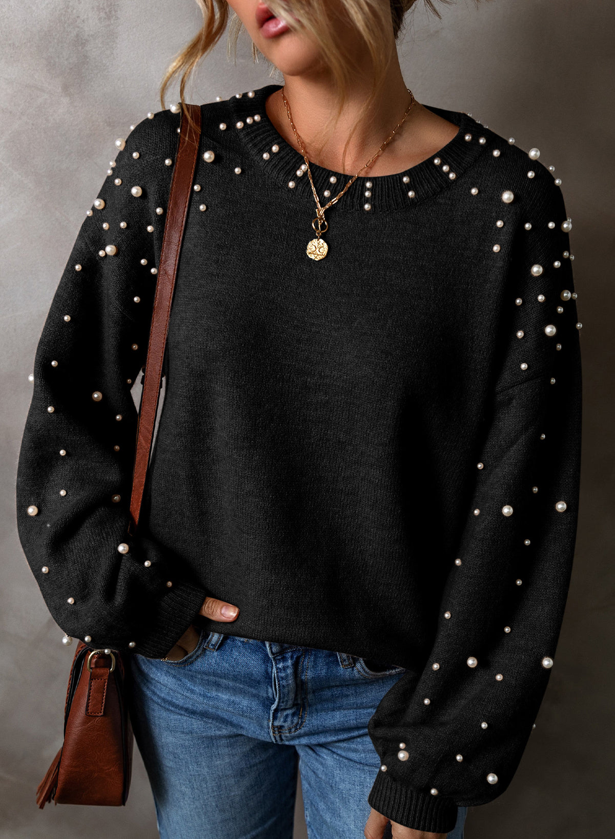 Pearl Drop Sweater