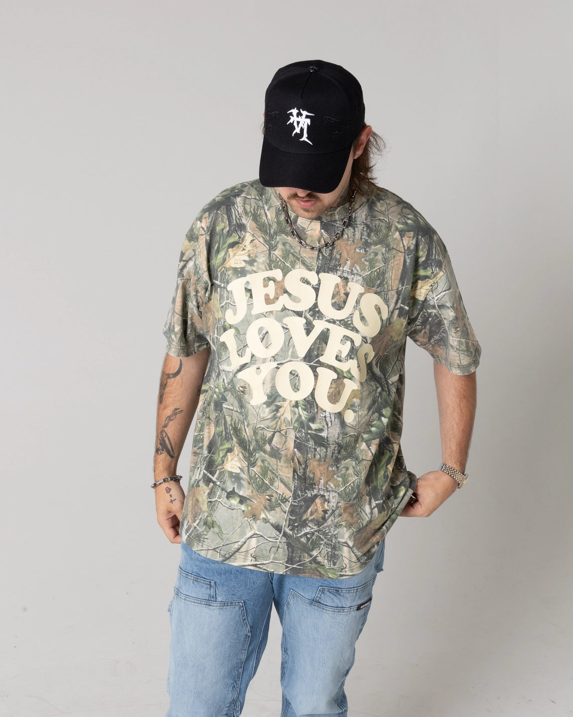 Lmtd || Heavyweight Camo Tee || Oversized