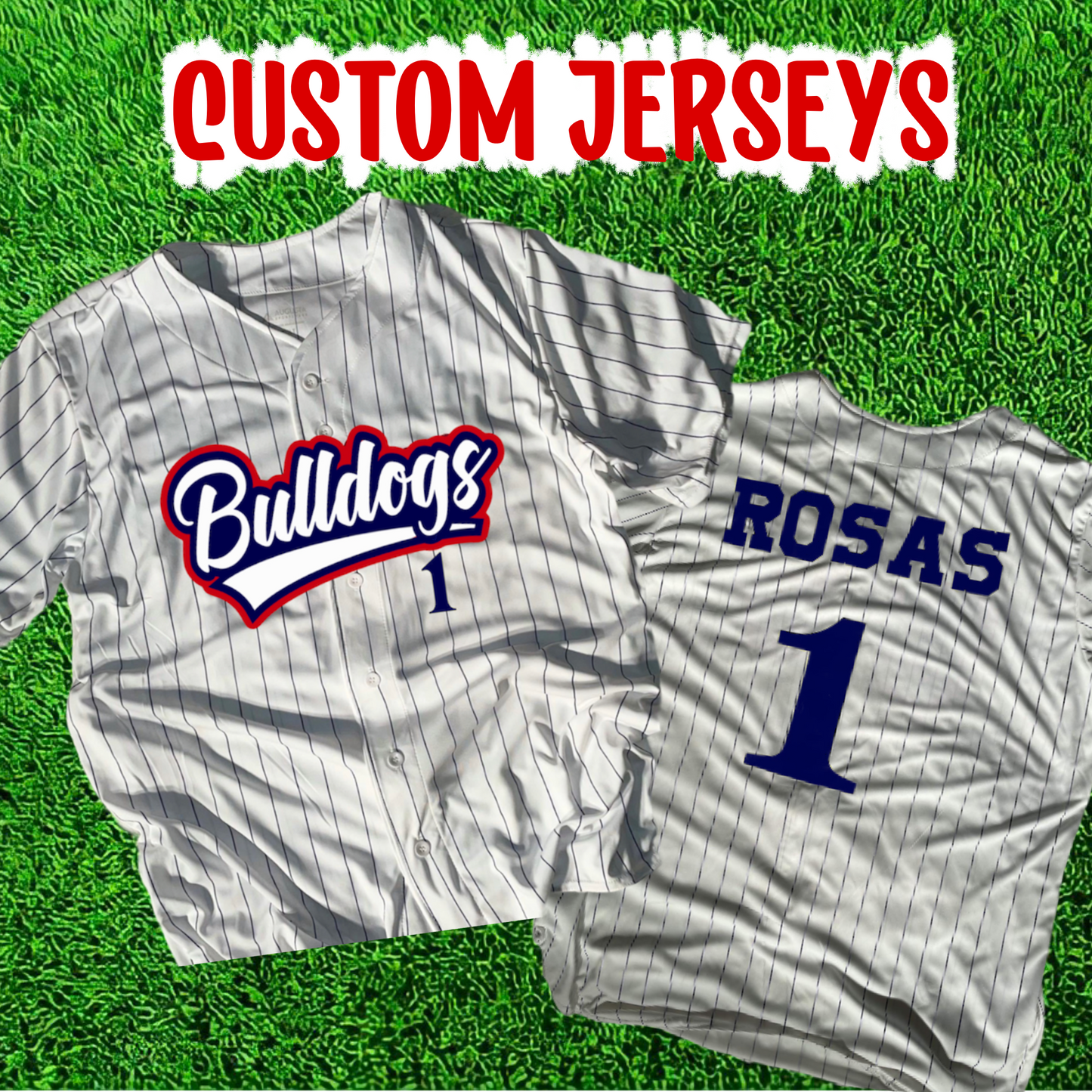 Custom Baseball Jersey – Sophie's Closett