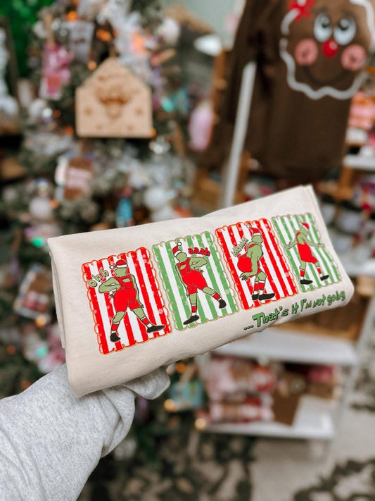 Green Guy is not going