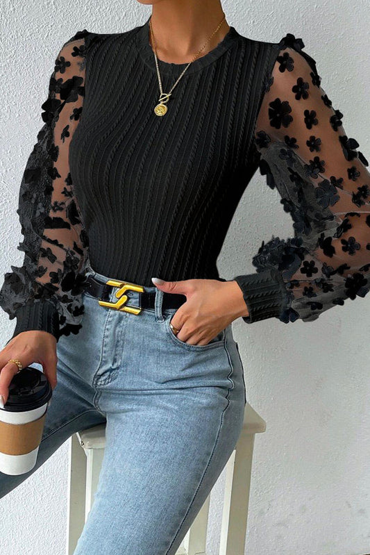 Textured knit Bousr