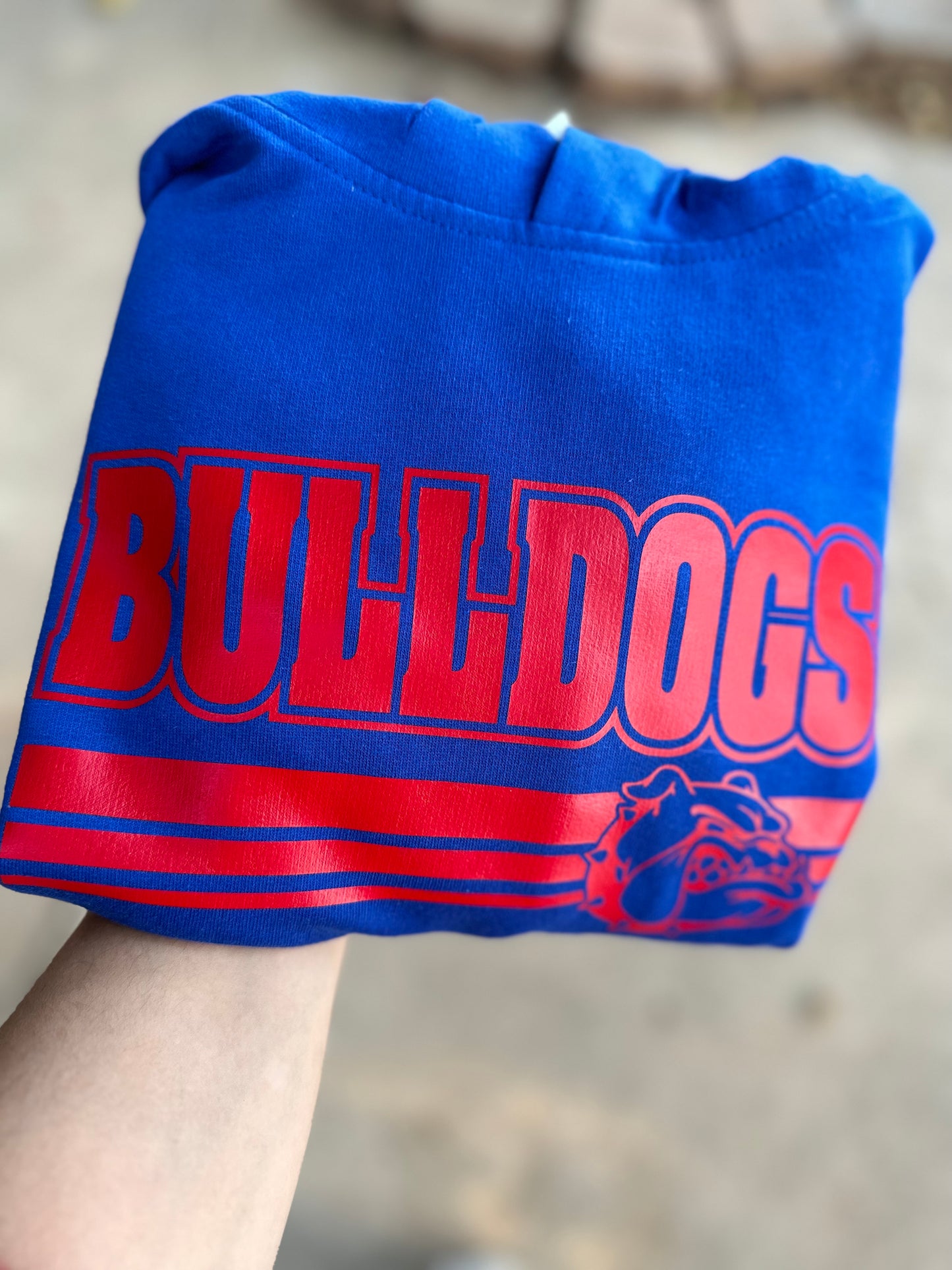 Boys Bulldog Hoodie