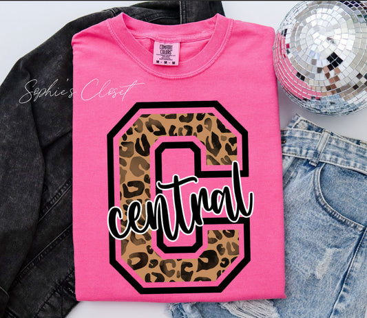 Pink Central Tee