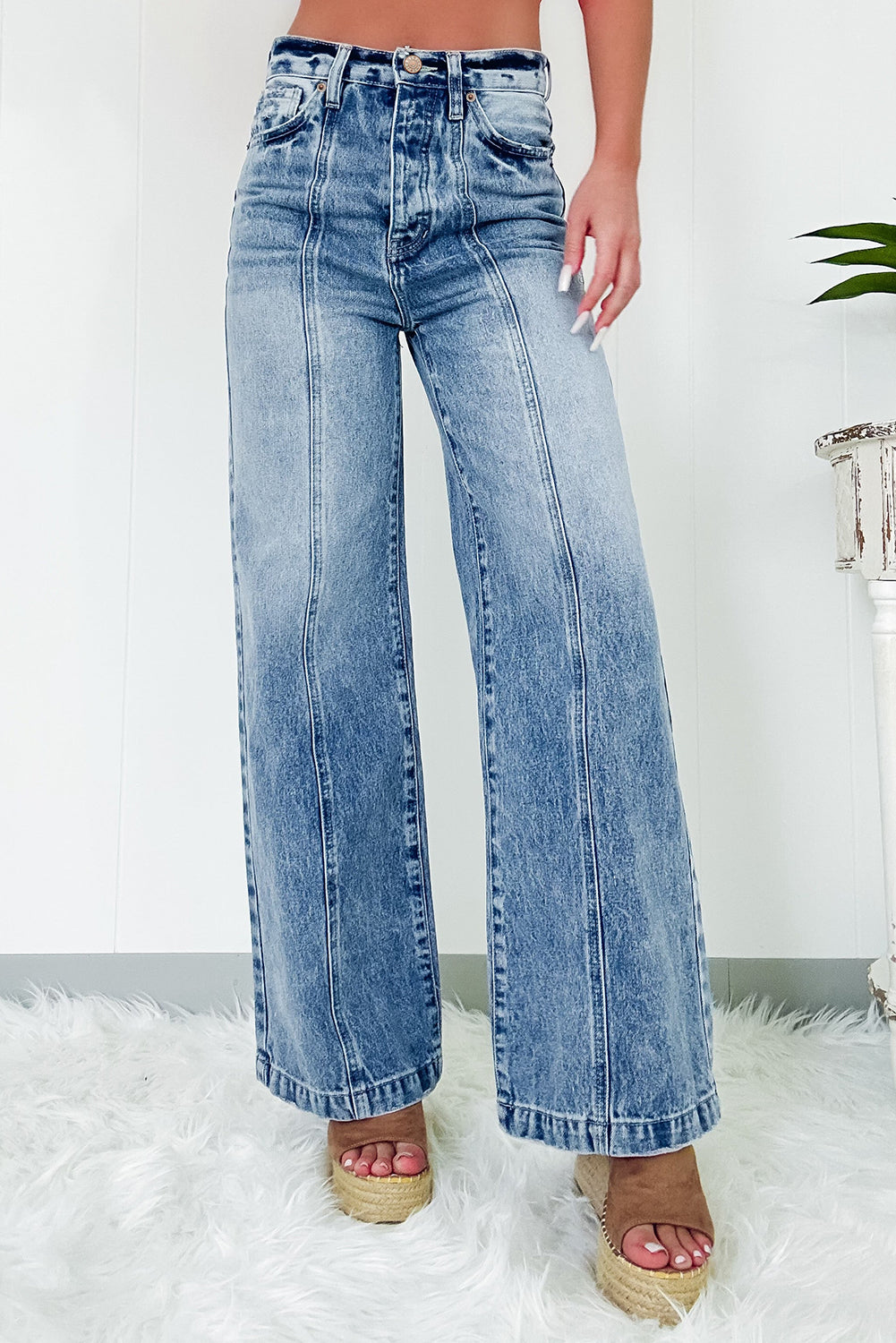 Central Seam Jeans