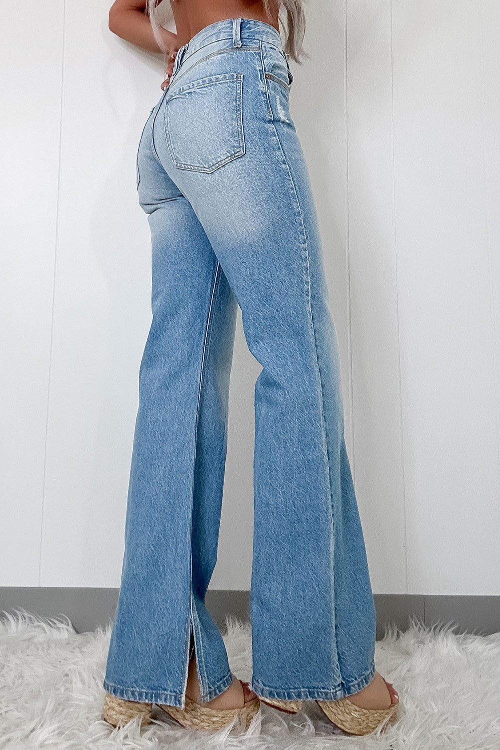 Side Slit Jeans