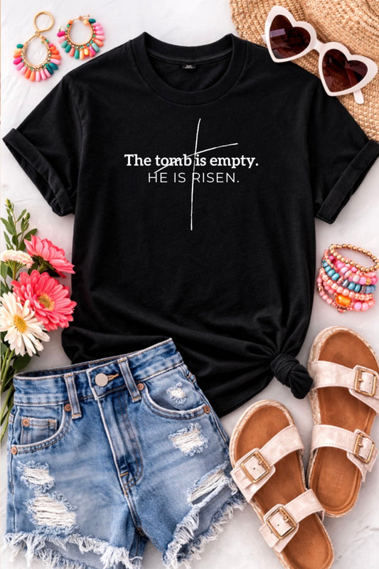 The tomb is empty