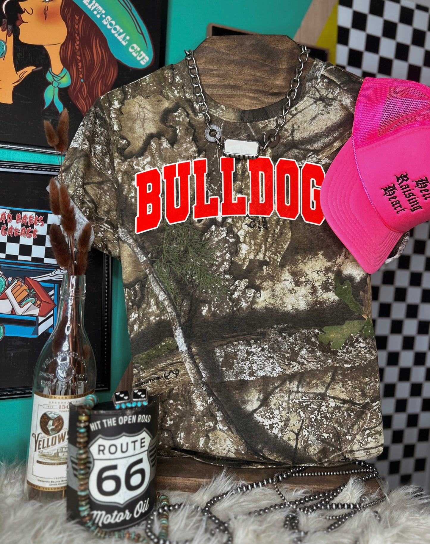 Camouflage Bulldog