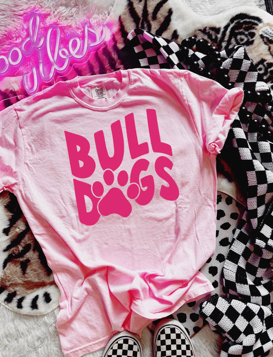 2-Tone Bulldogs Paw