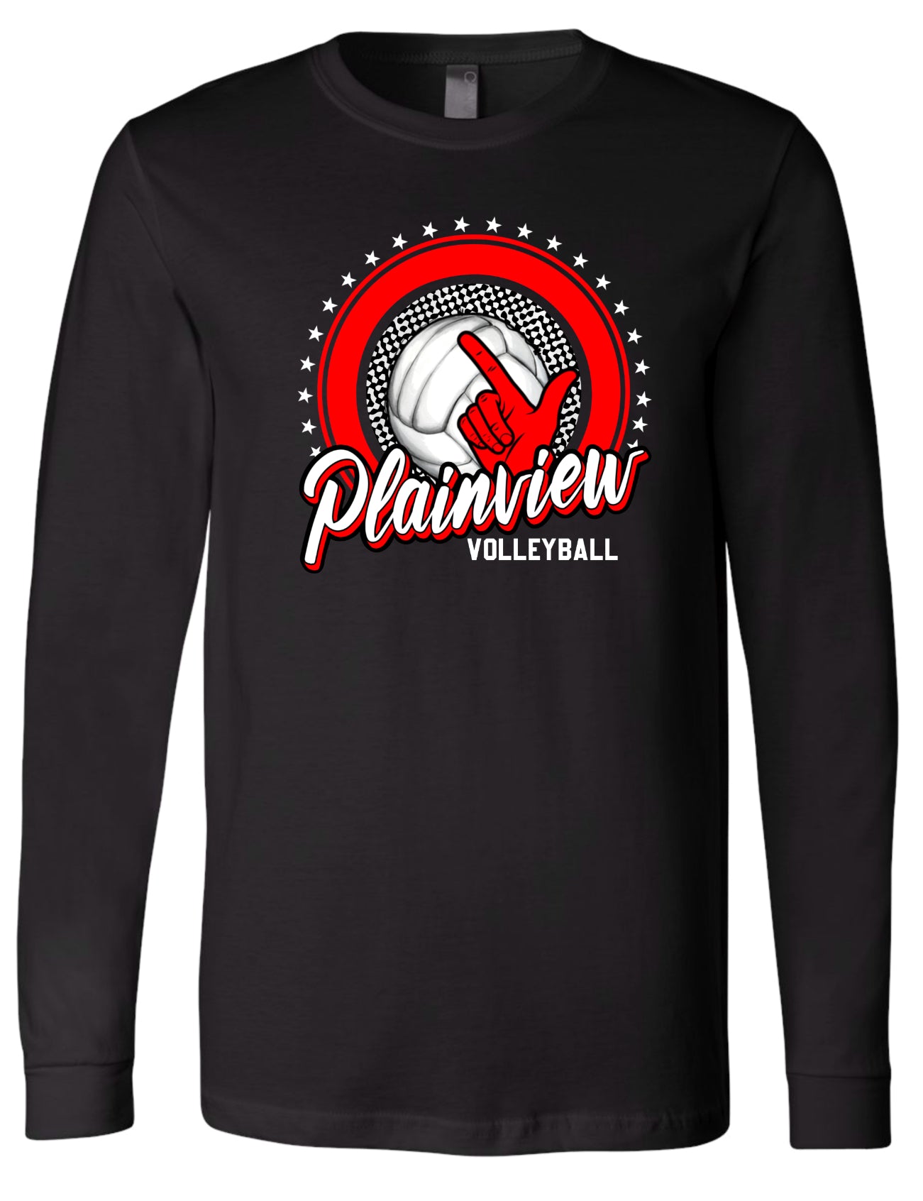 Plainview Guns up volleyball