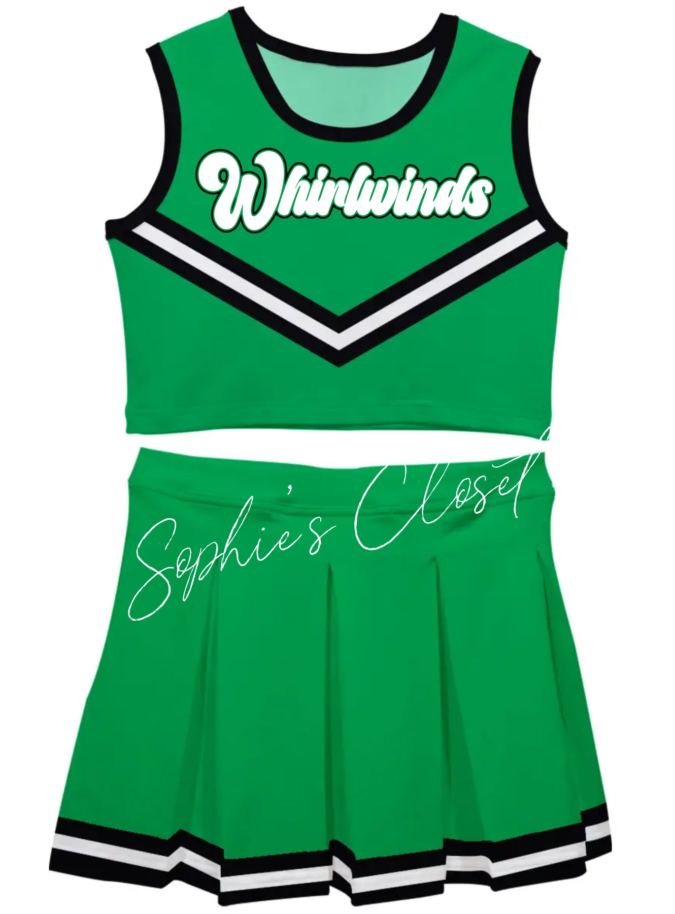 Floydada Whirlwinds Cheer Uniform