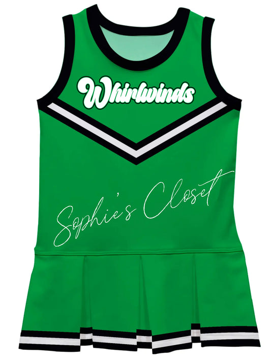 Floydada Whirlwinds Cheer Dress