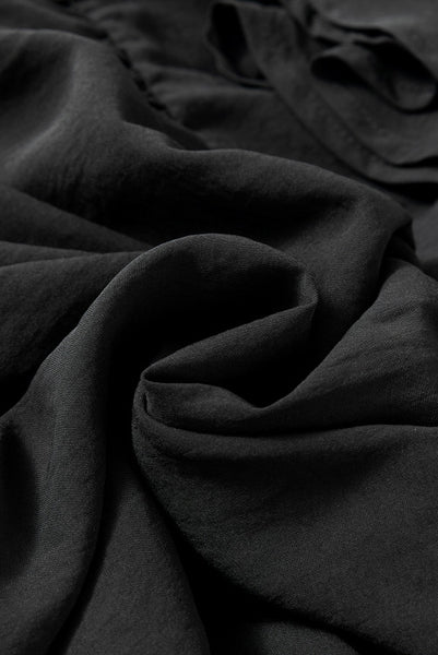Black embroidered Dress